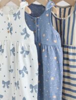 کالکشن رامپر دخترانه(۳تا۶ ماه) Next - تصویر 3