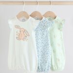 کالکشن رامپر دخترانه ۰تا۳ ماه Next