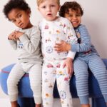 ست بلوز شلوار طرح لندن ۳تا۴سال Next