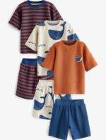 ست تیشرت شلوارک بیسکوییتی ۴تا۵سالNext